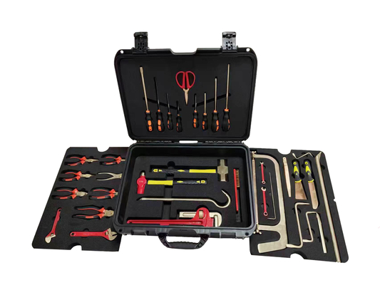 Non Magnetic Eod Tool Kit Include 37 Piece Explosion And Spark Proof