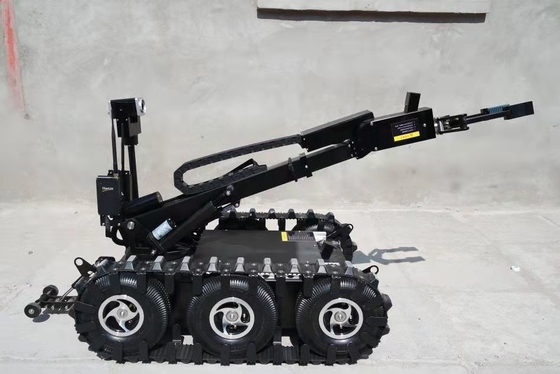 Double Gripper Bomb Disposal Robot 3D Real Time Shooting Display