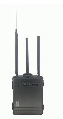 300W Portable Bomb Jammer 2G-3G-CDMA800/GSM900MHz,DCS1800/CDMA1900MHz/4G-TLE