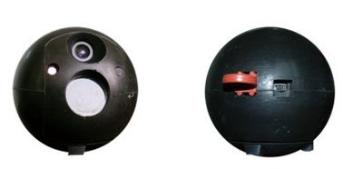 Police EOD Surveillance Ball for  wireless real - time intelligence System