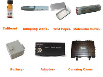 Handheld drug detector  Store 2000 log records , drug detection device