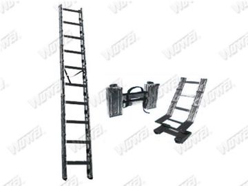 3.6m , 4.2m Aluminum Alloy Tactical Folding Ladder for swat , police , military
