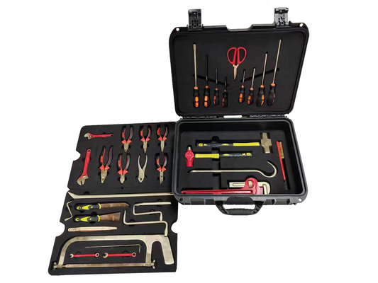 Beryllium Copper Alloy Eod Tool Kit 37 Piece Non Magnetic