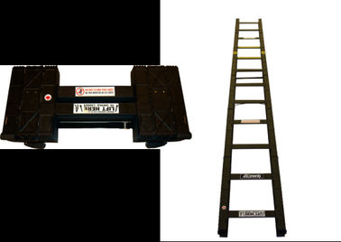 High Strength Lightweight Straight Tactical Folding Ladder With Cast Aluminum Alloy Frame