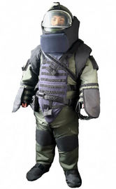 32.7Kg EOD Bomb Disposal Suit With Spine / Neck / Chest Protection Flamer - Resistant