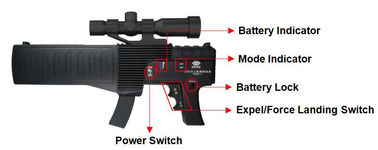 40db 1180mhz - 1280mhz Handheld Gps Jammer Uav Gun