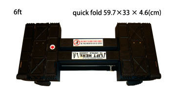 Convenient Aluminum Alloy Foldable Quickstep Ladder Speedy / Efficient Operation 6 - 14ft