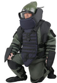 Olive Green Eod Bomb Suit 21 Layer Woven Fabric Aramid Fiber