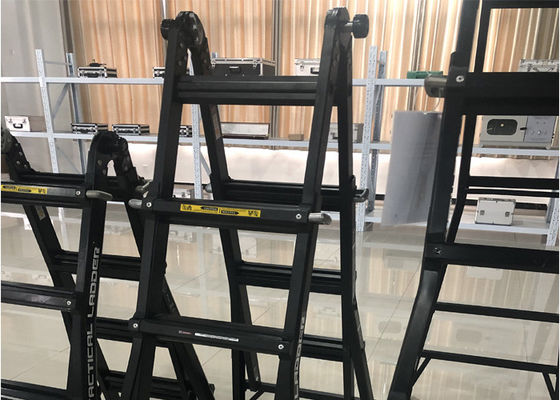 Aluminum Flexible 6 - 14 Inches Tactical Folding Ladder