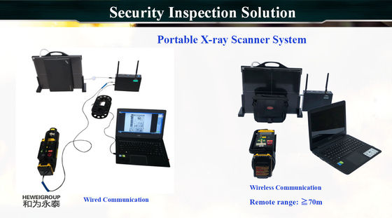 150kv Voltage Weapons Portable X Ray Inspection System 10 Million Pulse Life