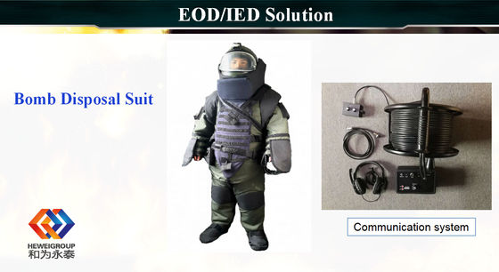 Comfortable Flexible HEWEI Eod Bomb Disposal Suit