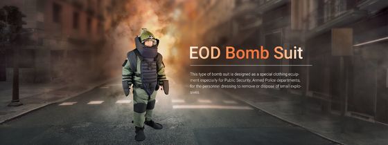 Compatible Wired Communication System Bomb Blast Suit Bulletproof