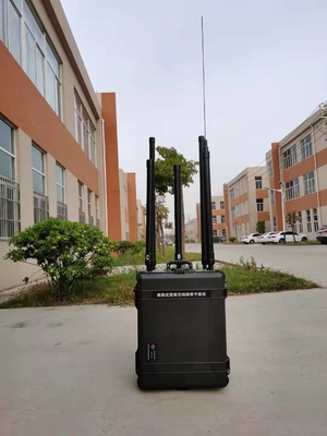 300W Portable Bomb Jammer 2G-3G-CDMA800/GSM900MHz,DCS1800/CDMA1900MHz/4G-TLE