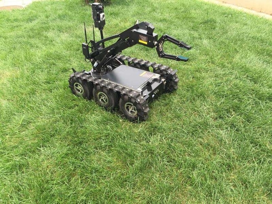 Explosive Ordnance Disposal Eod Robot With Traction Free Assist