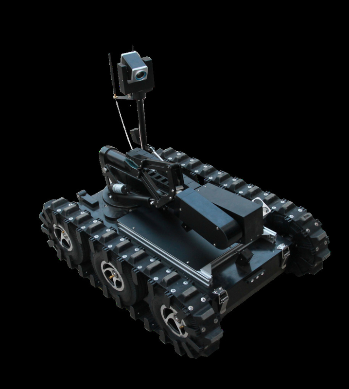 Military Security EOD Robot With Small HD COFDM Wireless Video Transmitter