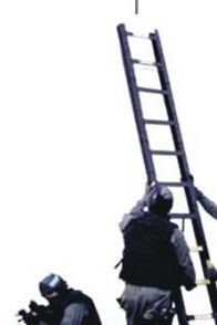 Portable Light Weight Tactical Folding Ladder Aluminum Alloy