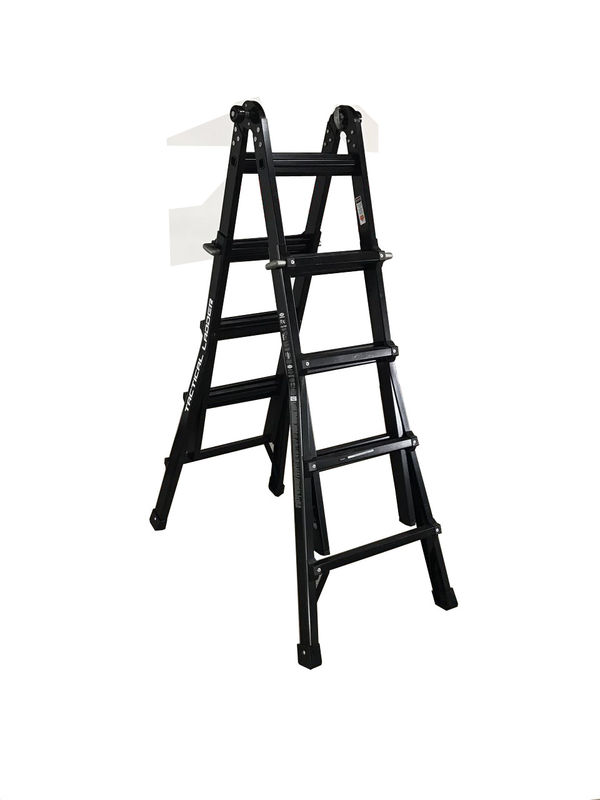 Indoor / Outdoor Tactical Folding Ladder LightWeight Ladder For Fire Fighting / Disasters