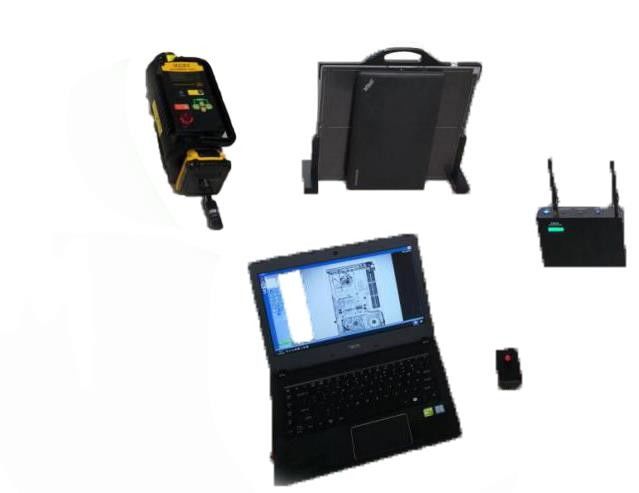 Thin Portable X-Ray Inspection System For Security Inspection / Weapons Detection