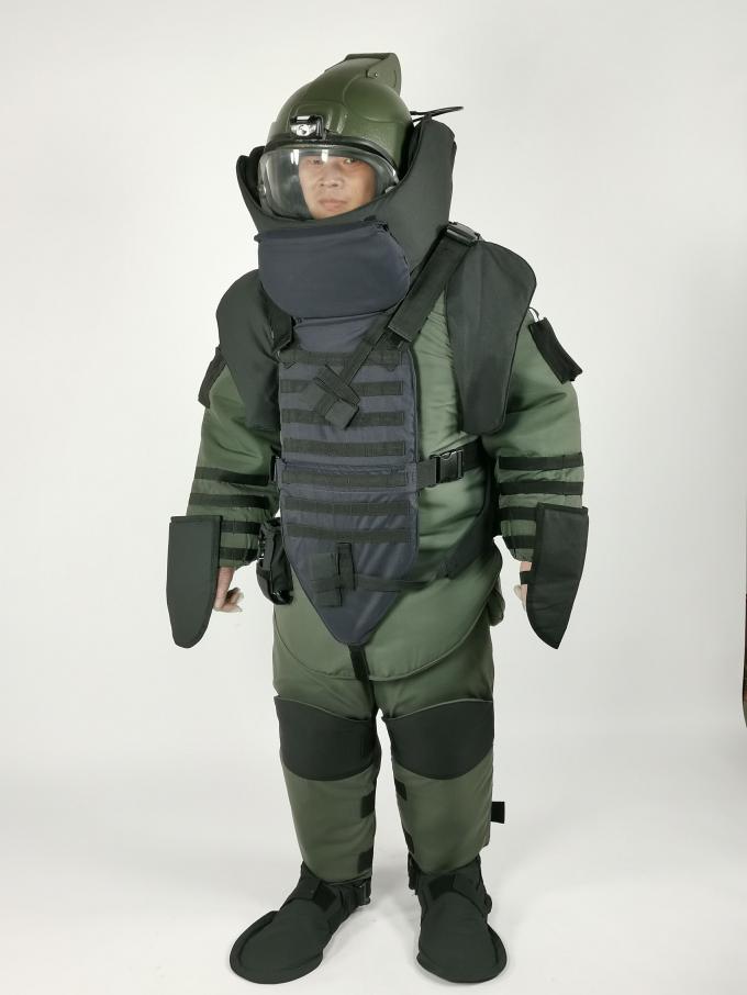Kevlar Bomb Disposal Suit Composites Laminated Material Of Bulletproof