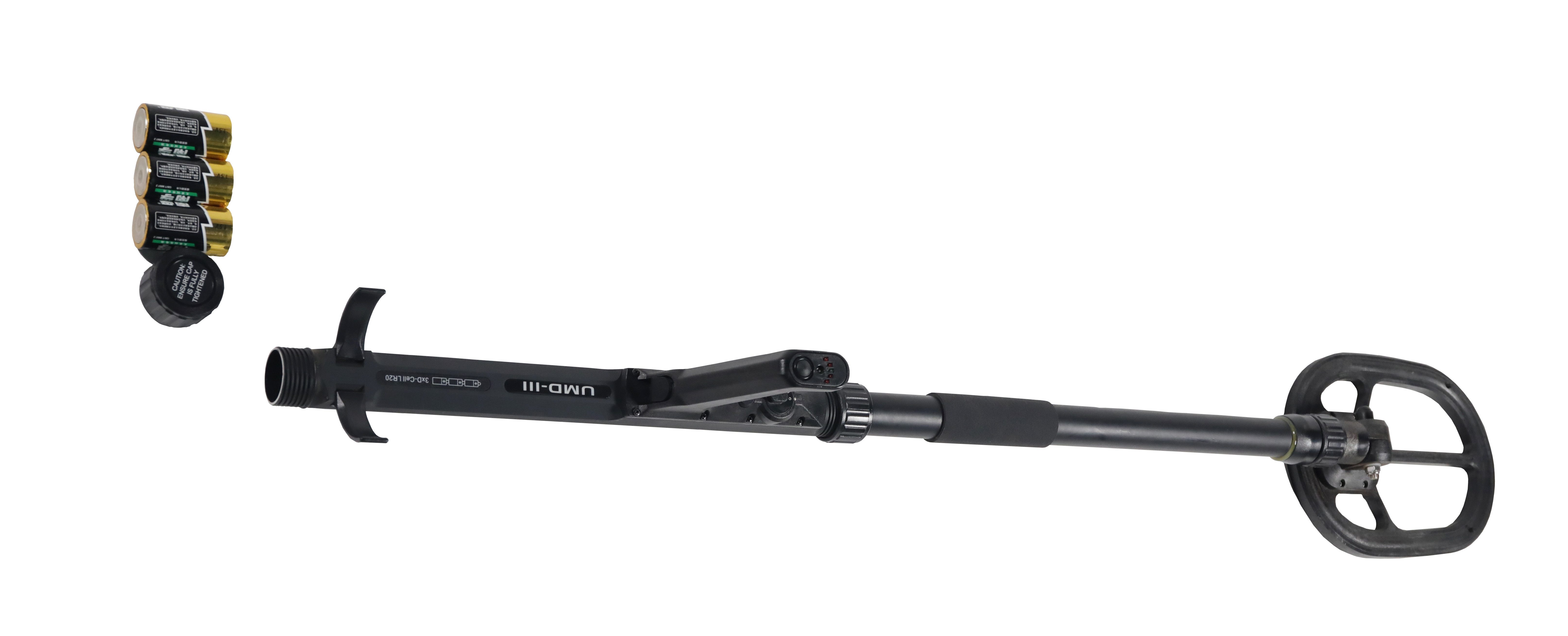 12.3kg Mine Metal Detector 0.05gr Stainless Steel 75mm Distance Probe